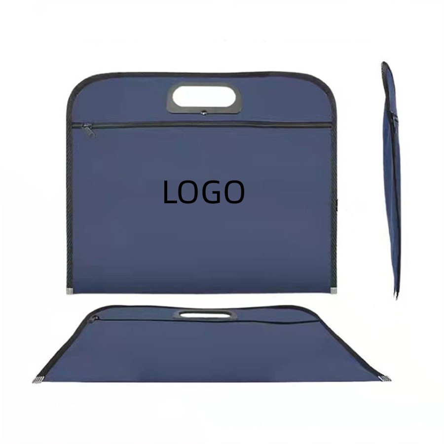 Portable Single Layer  Oxford Cloth Document Bag