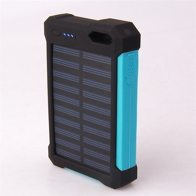 8000MA Solar Portable Charger Power Bank