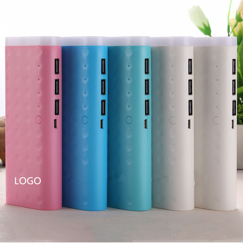 3 USB Ports Portable Power Bank