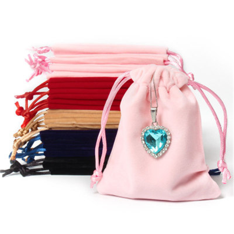 Jewelry velvet bag