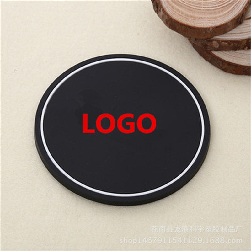 Round Silicone Coaster