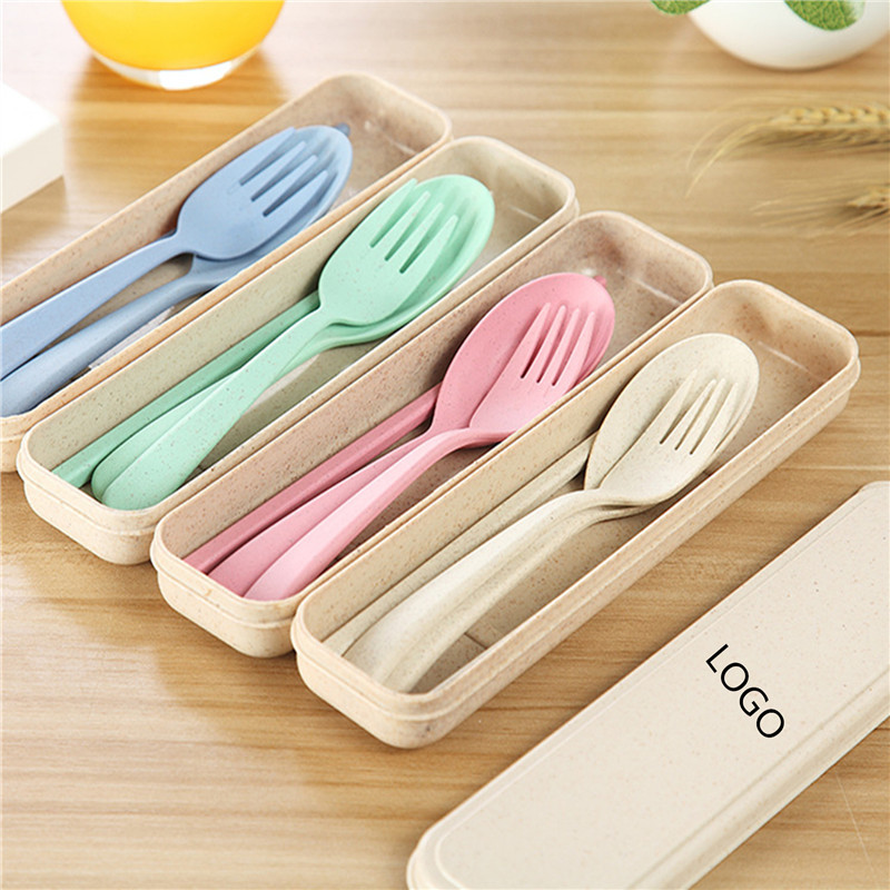 Wheat straw cutlery