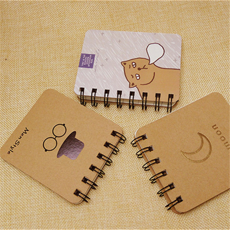 Cartoon pocket notebook