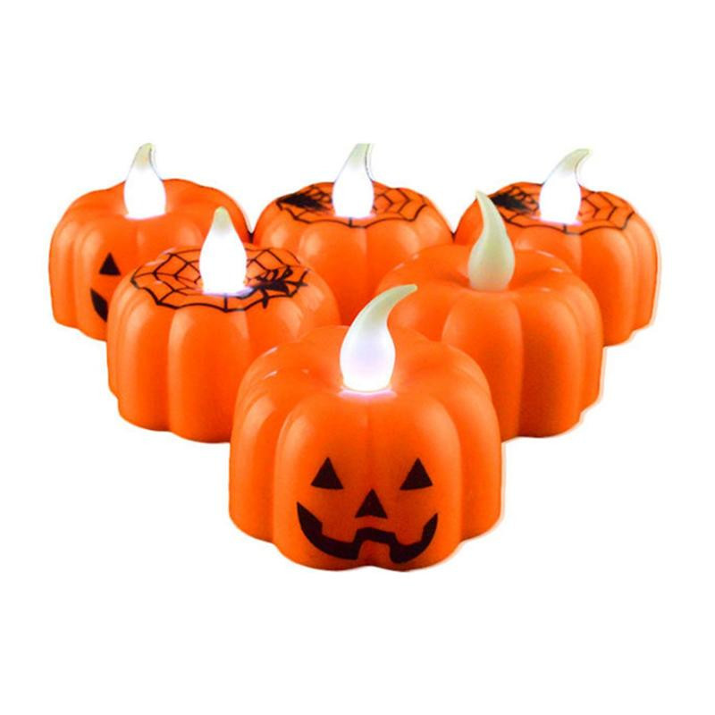 LED Pumpkin Candle 