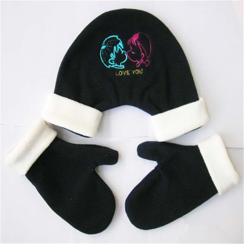  Fleece Couple Mittens