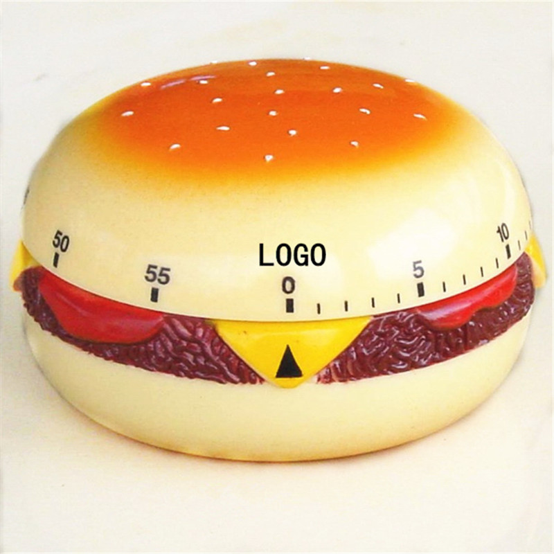 Hamburger shaped kitchen timer