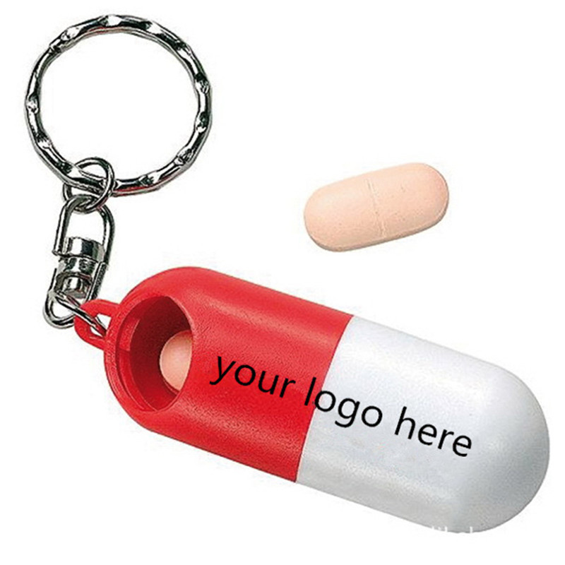 Pill Case Keychain