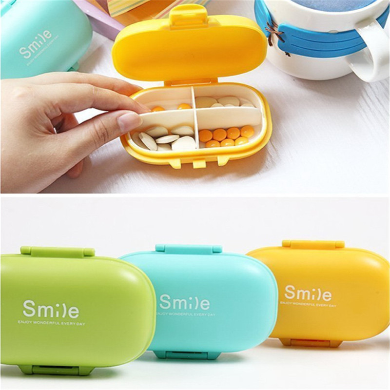 Oval Shape Pill Holder