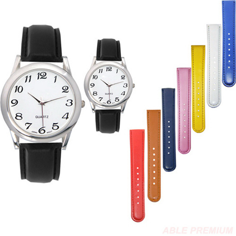 Watch with PU strap