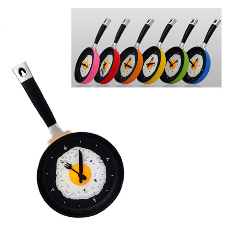 Pan Shaped Wall Clock