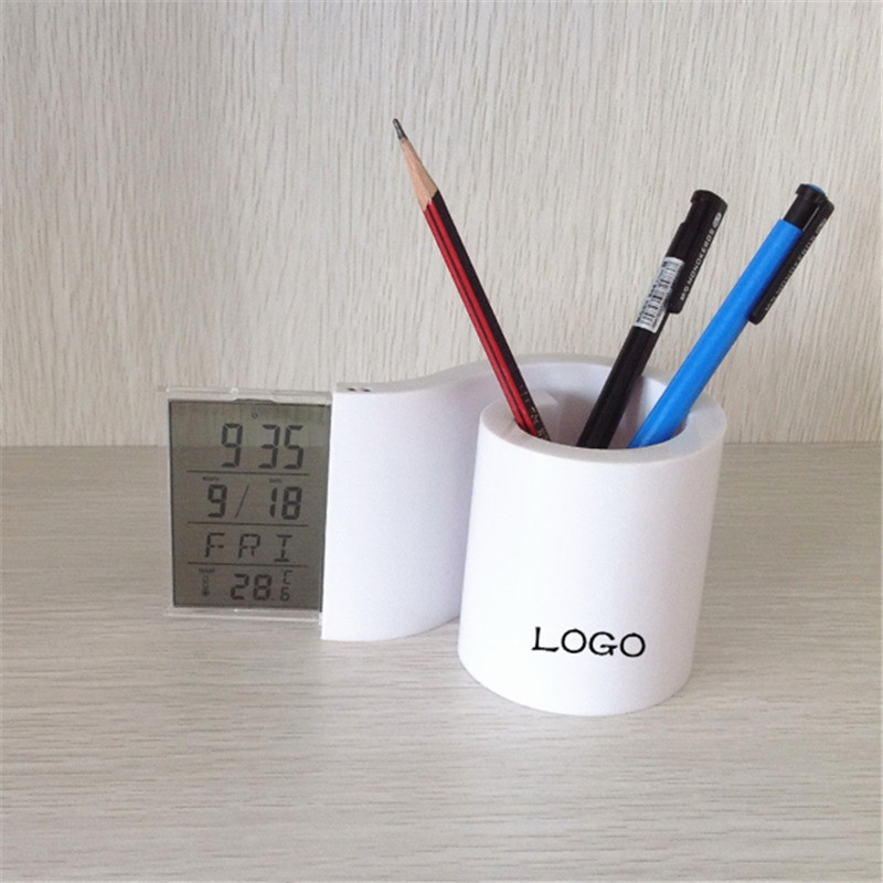 White LED Pen Holder