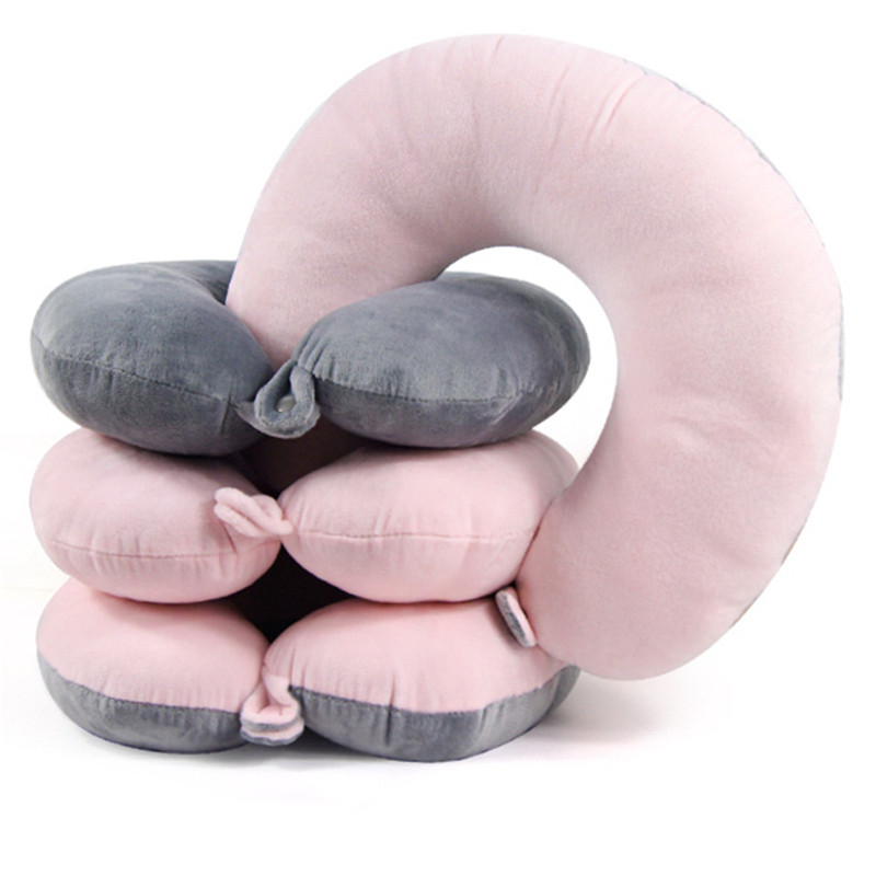 U shaped travel neck pillow