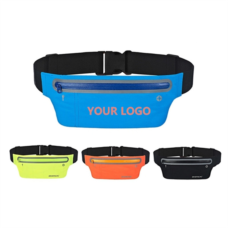 MOQ 50pcs Reflective Waterproof Waist Bag