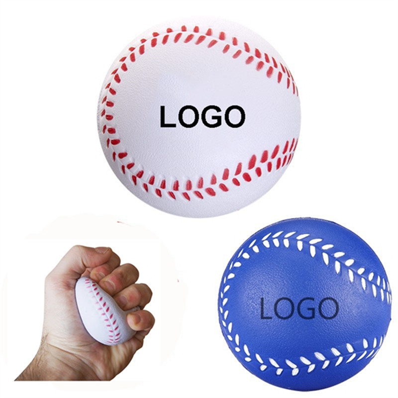 MOQ 500 pcs Baseball Stress ball