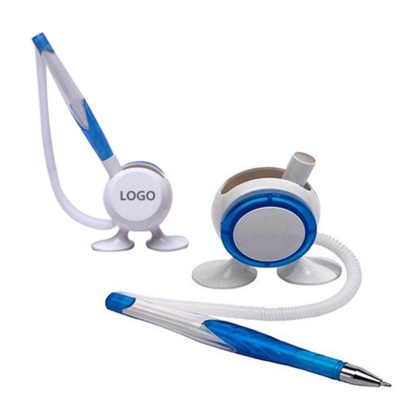 Desktop Writing Pen With Adhesive Stand