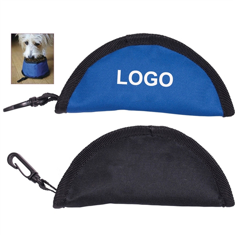 Zipper Travel Pet Bowl