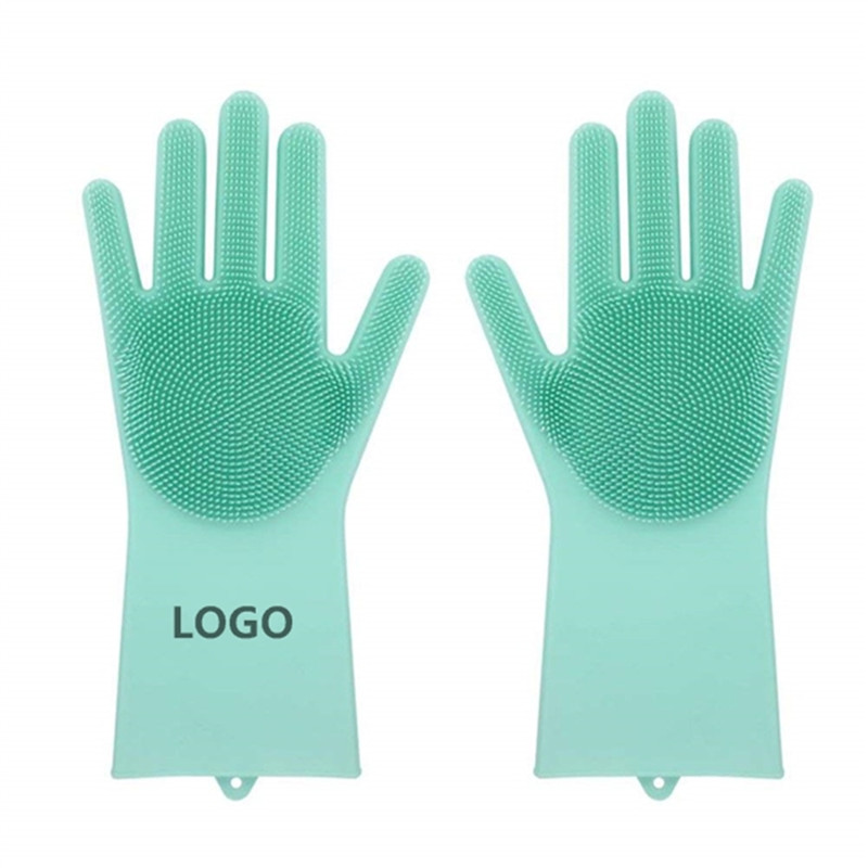 Rush Service 50 pcs Silicone Scrubber Wash Gloves