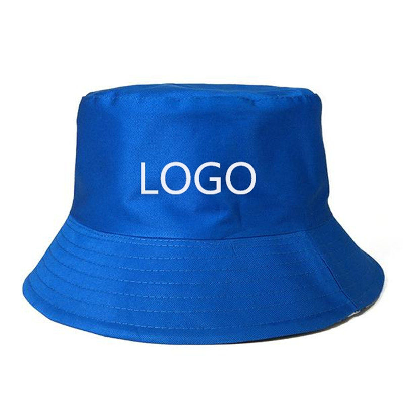 RUSH SERVICE 100pcs Solid Color Bucket Hats