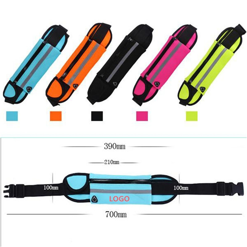 MOQ 50pcs Neoprene Running Belt Fanny Pack