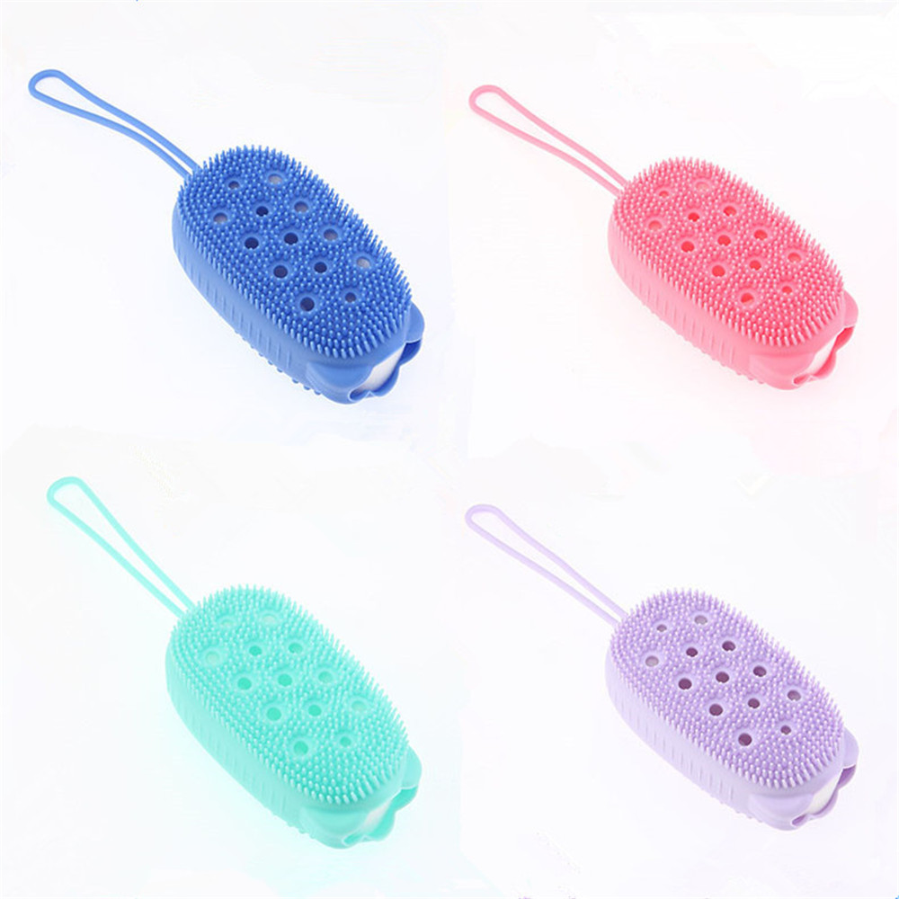 Silicone Bubble Brush with Sponge