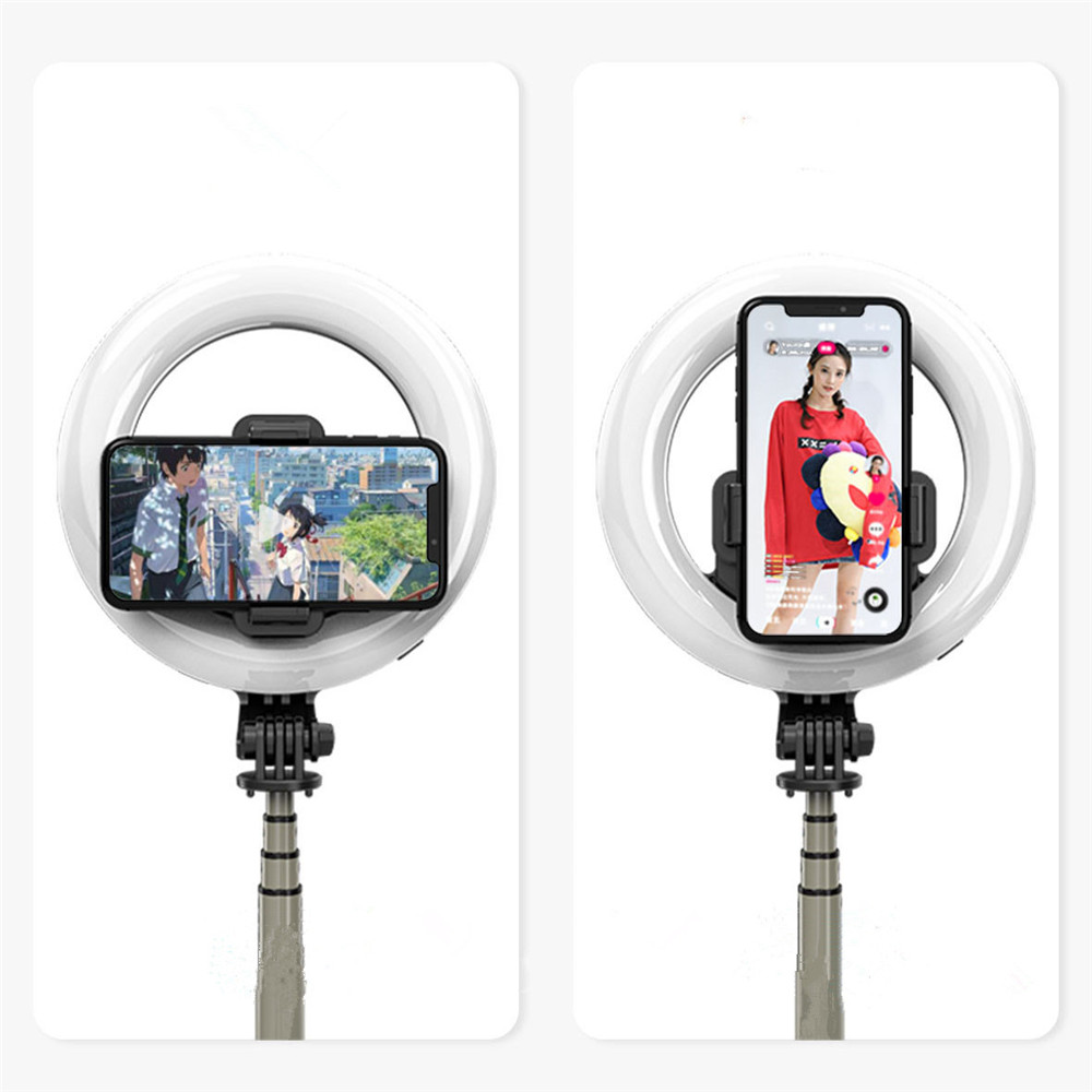 Portable 5'' Light Tripod Selfie Stick 