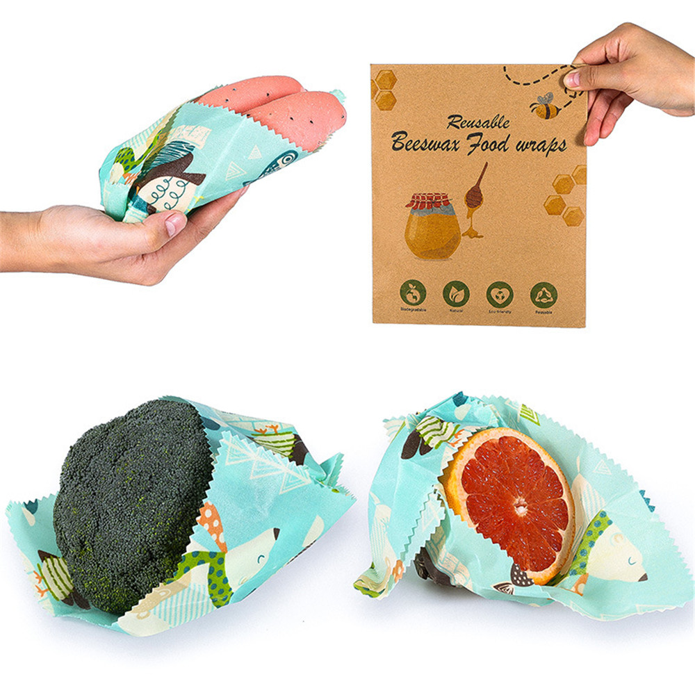 Organic & Reusable Beeswax Food Wrap