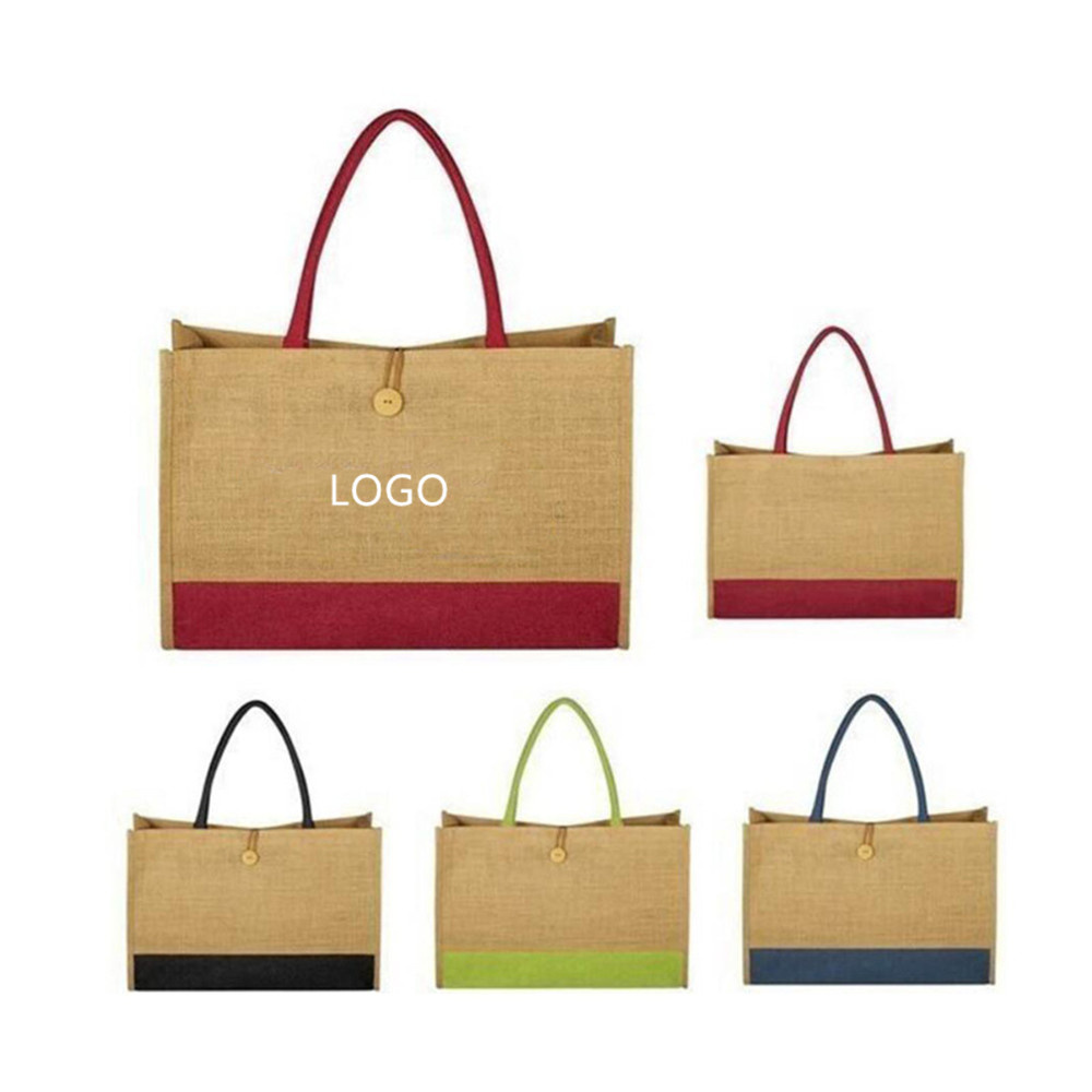 Trendy Jute Bag with Rope Handle