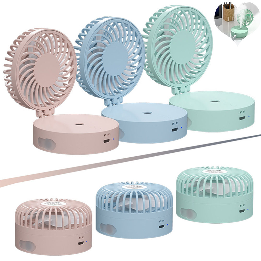 USB Spray Humidification Handheld Fan