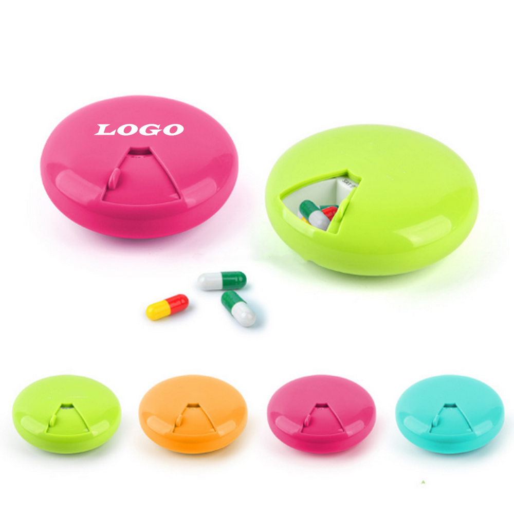  Round Pocket Pill Box