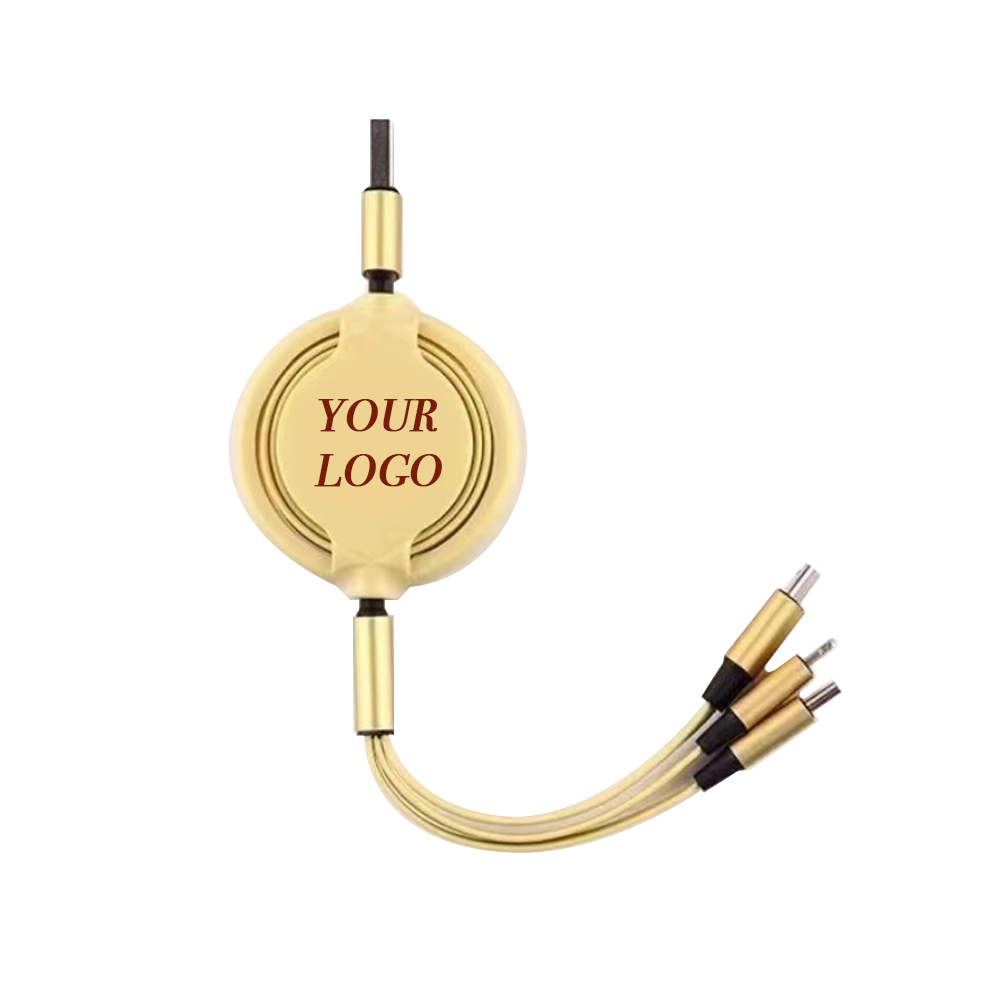 3 In 1 Retractable Charging Cable