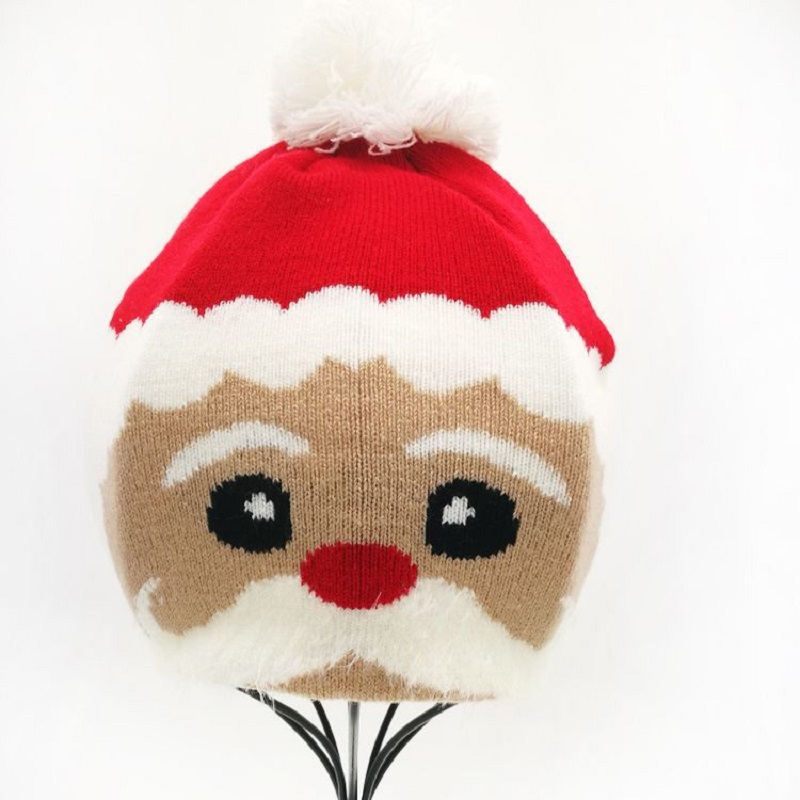 Jacquard Santa Hat