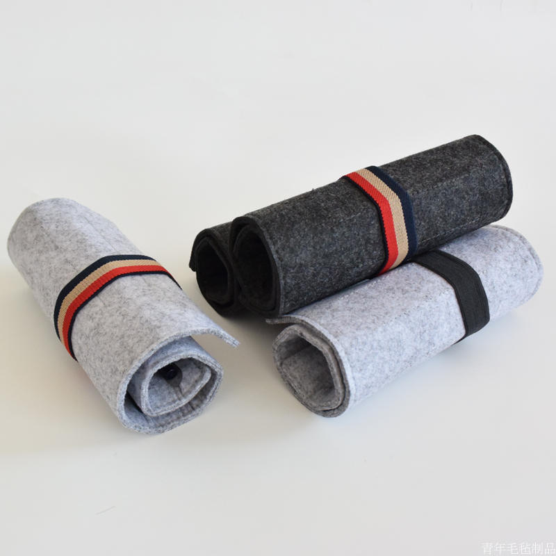 8-Hole Felt Pencil Craft Roll