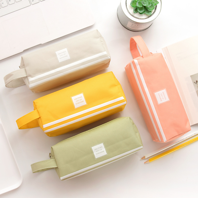 Portable Double Oxford Pencil Case