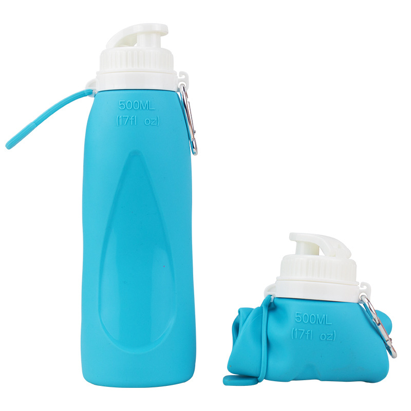 17 oz. Folding Silicone Bottle