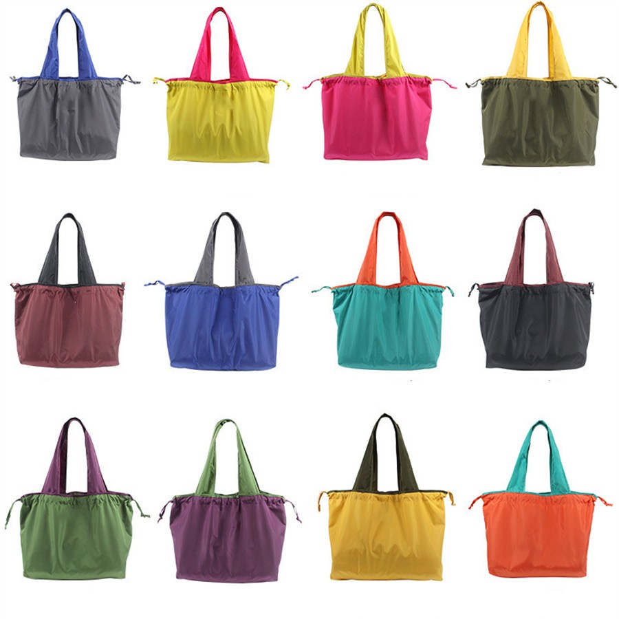 Folding Reusable Grocery Tote Bag