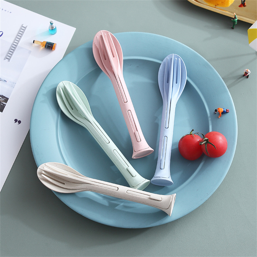 3 in 1 Picnic Indoor Outdoor Flatware 