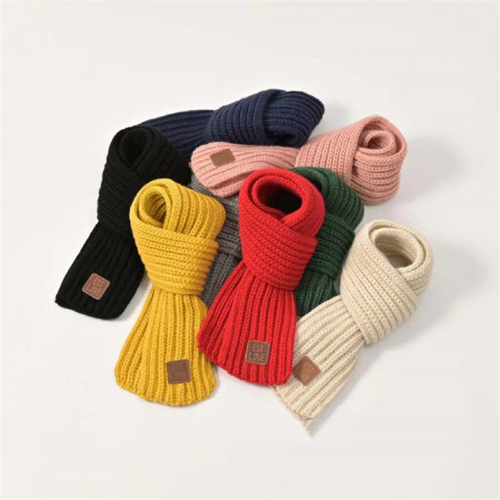  Winter Knitted Kids Scarves 