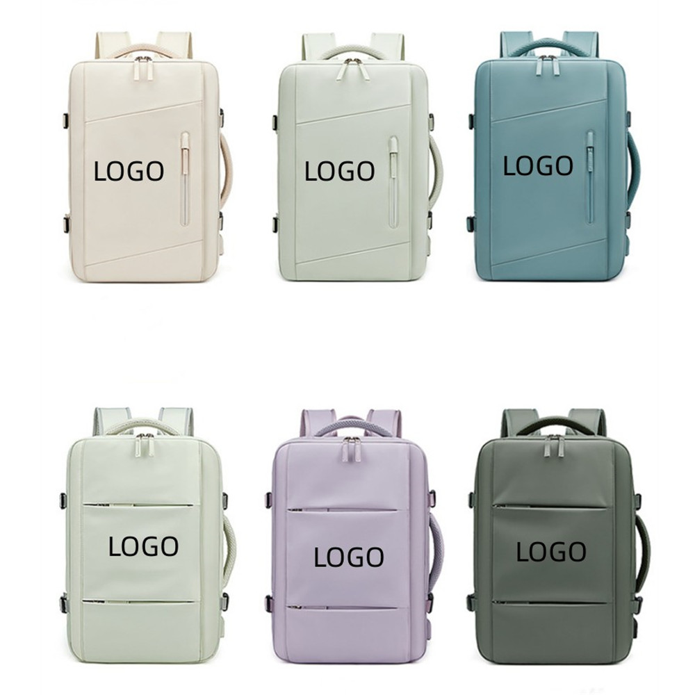 Expansion Travel Backpack With Usb Port