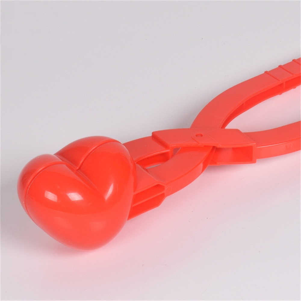 Heart Plastic Snowball Maker Clip