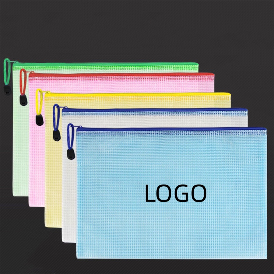 Waterproof PVC Mesh Zipper Pouch