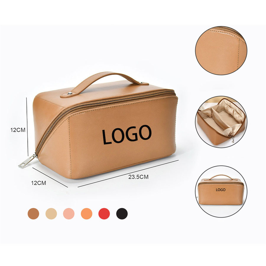 PU Pillow Shaped Makeup Bag for Travel & Daily Use