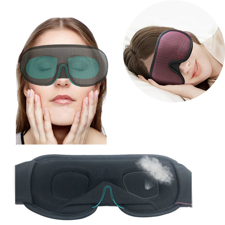3D Memory Foam Sleep Eye Mask for Light Blocking 