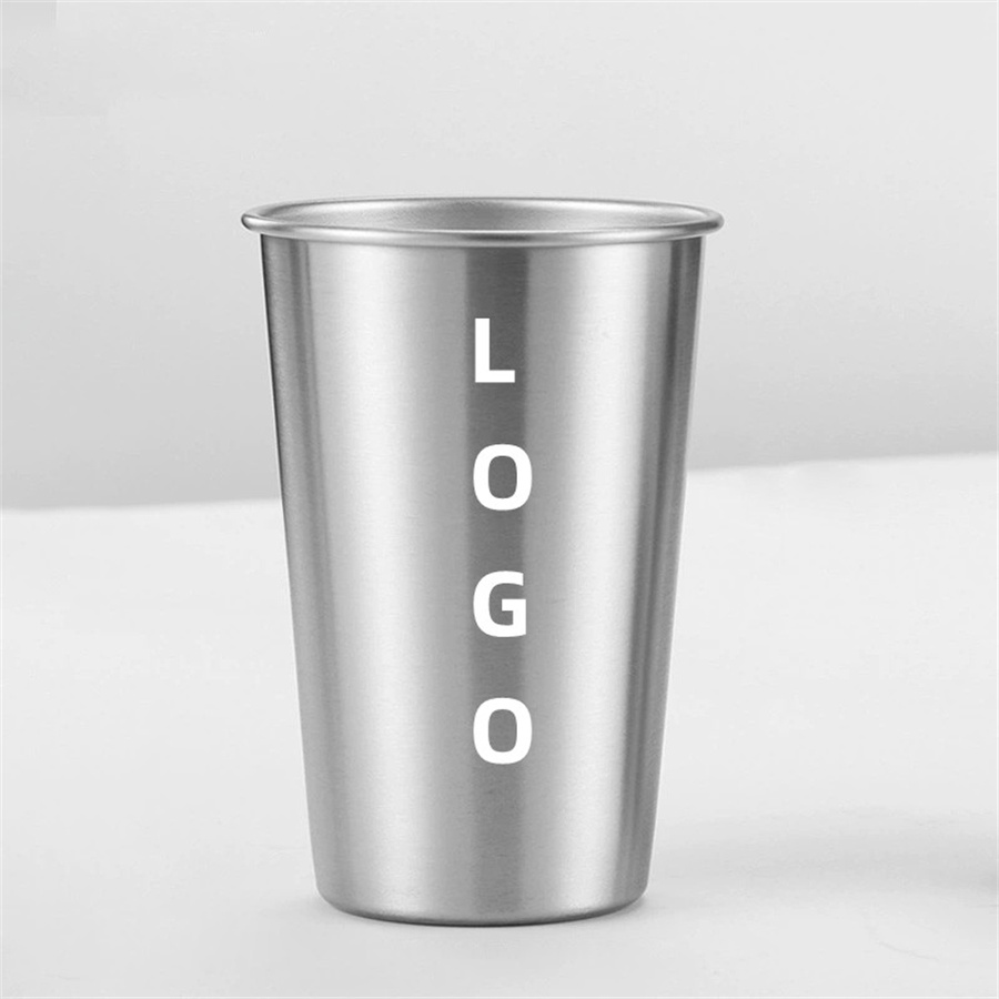 304 Stainless Steel Customizable Drink Cup