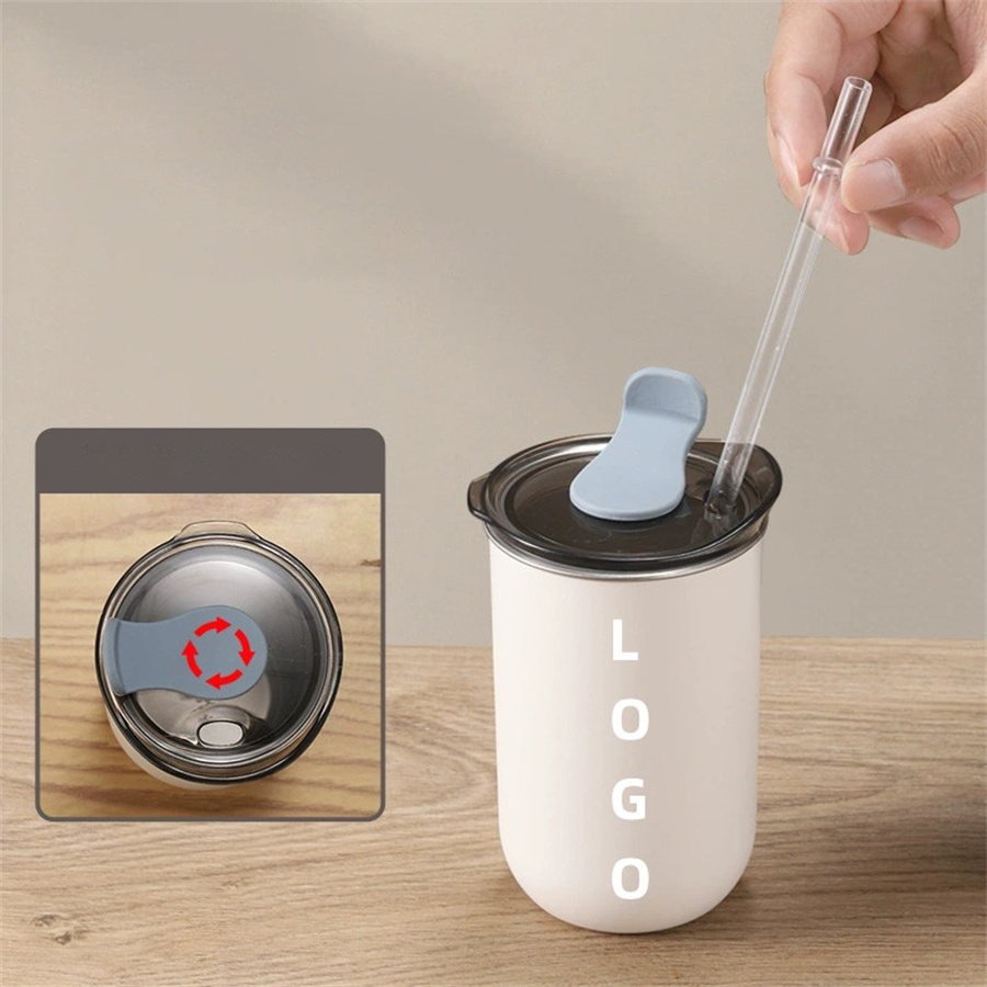 Small-capacity 304 Stainless Steel Coffee Cup with Optional Lid