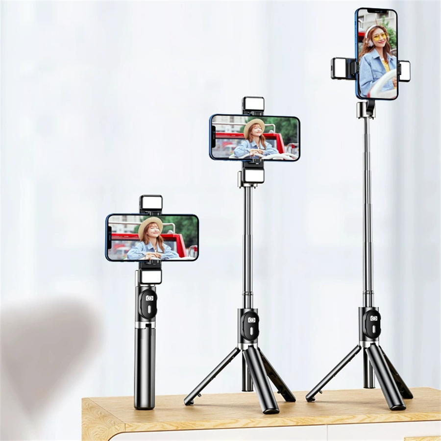 Mini Portable Wireless Tripod Selfie Stick 