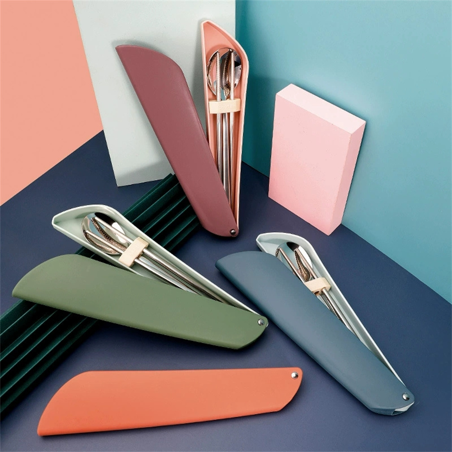 Nordic Design Style 304 Stainless Steel Portable Cutlery Set