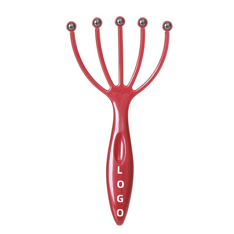 Five-Claw Roller Head Massager for Scalp Relaxation
