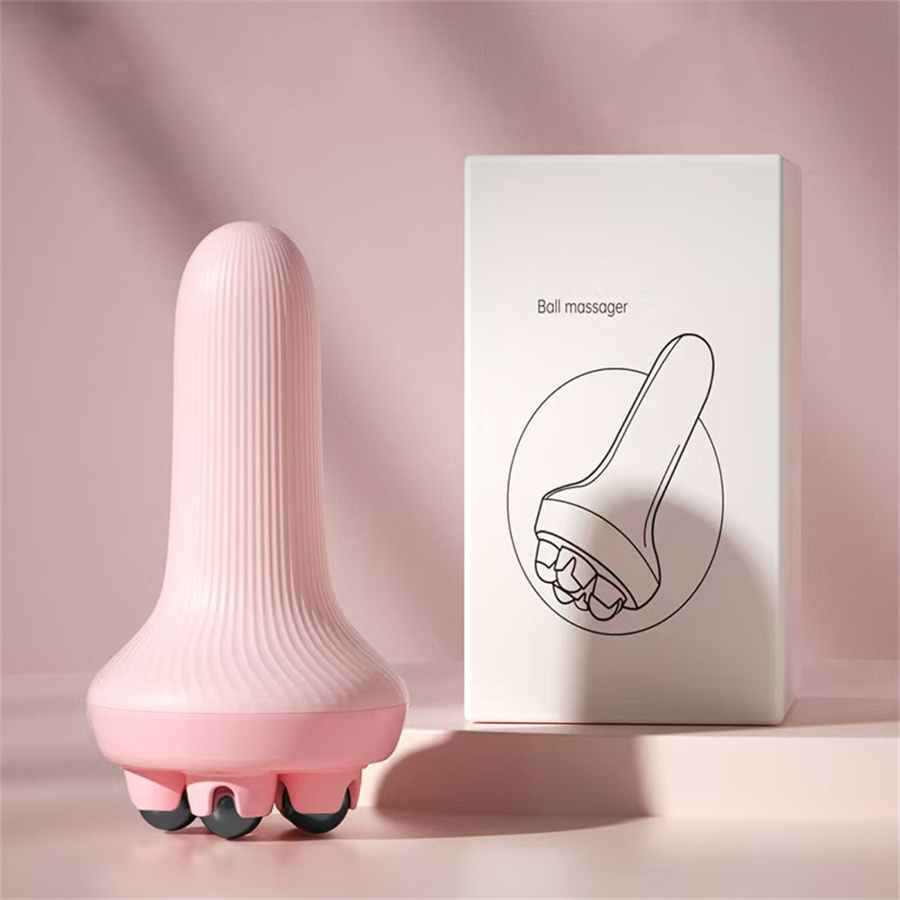 5-bead Magnetic Ball Roller Massager for Body Relaxation