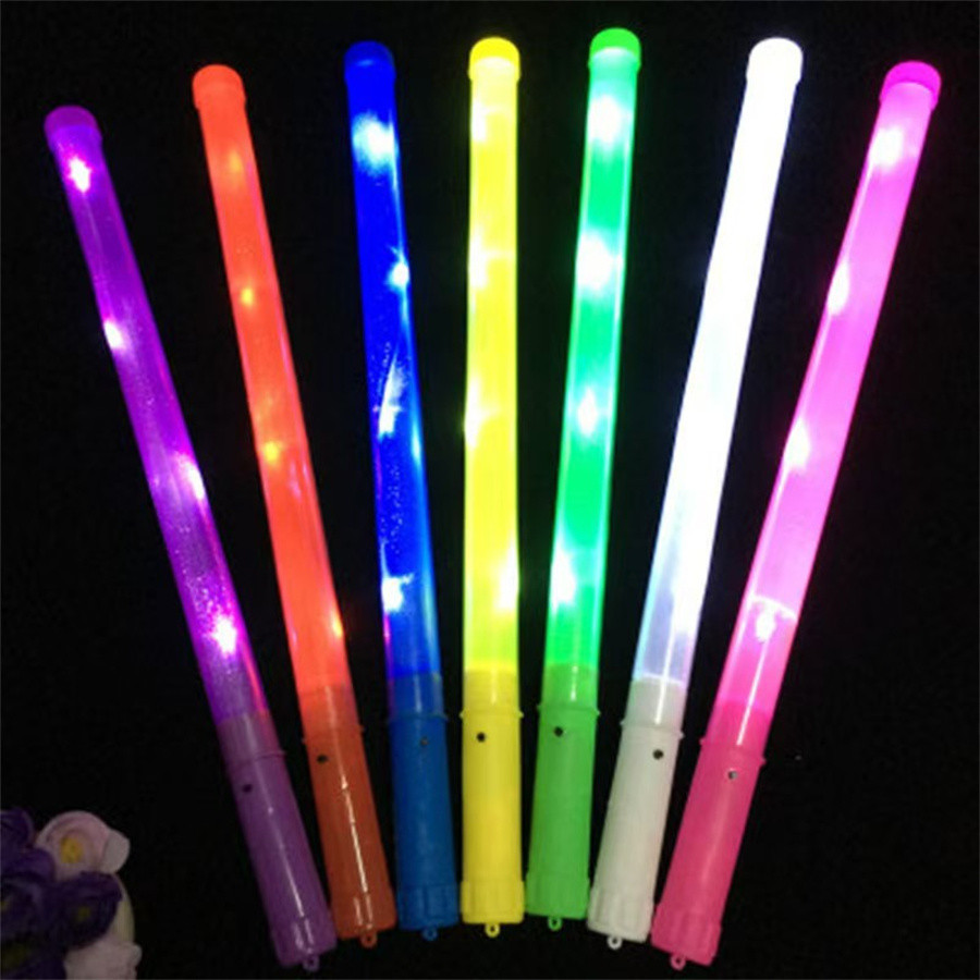 Wholesale LED Plastic Glow Sticks-Ideal for Concerts, KTVs, Bars and Campus Evenings