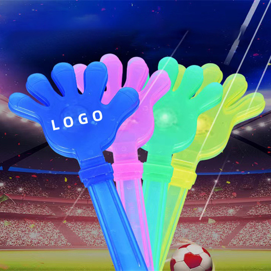 Glow-in-the-Dark Hand Shaped Clappers for Concerts and Events
